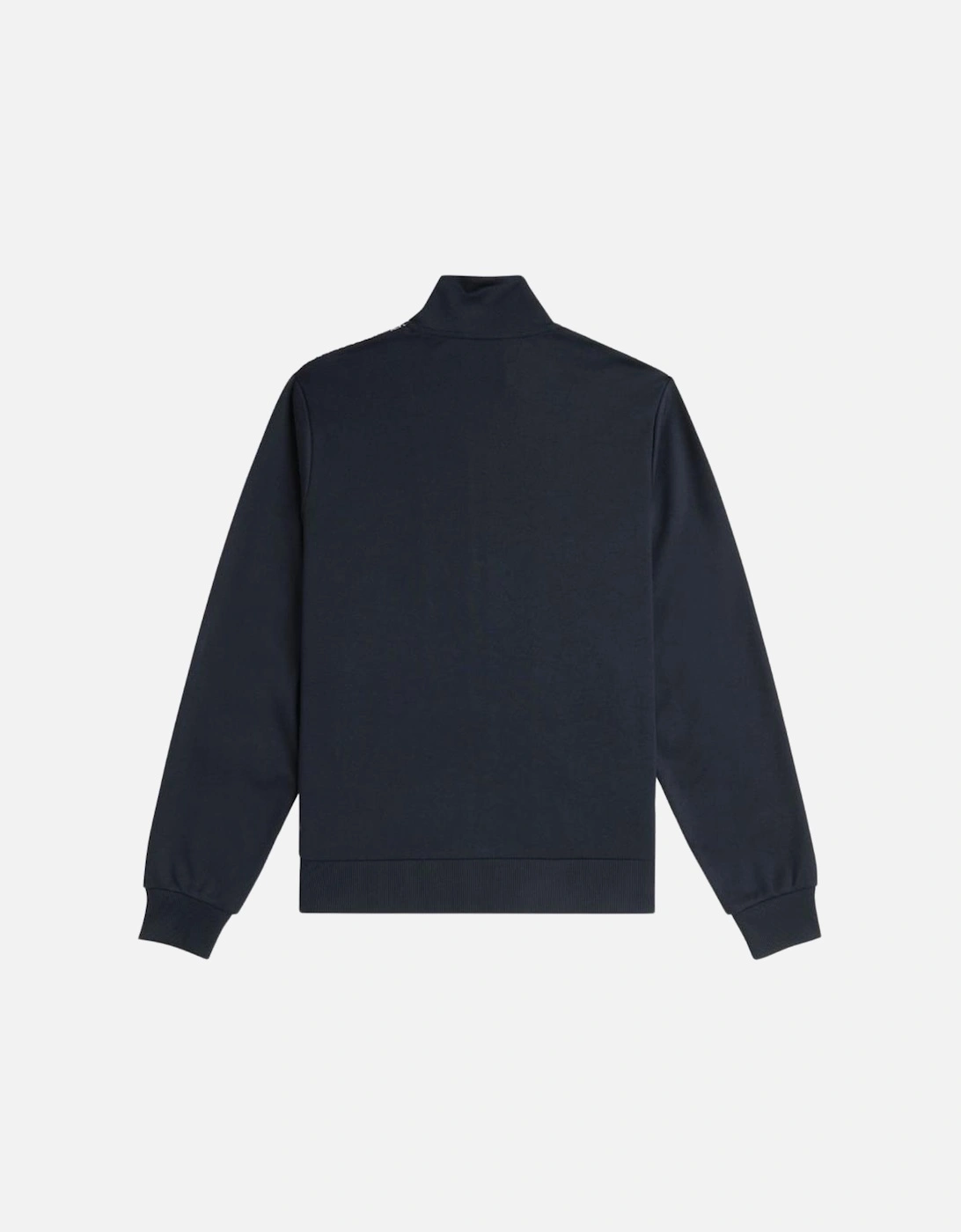 Knitted Panel Track Jacket - Navy