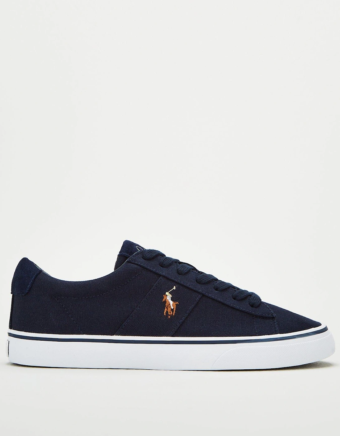 Sayer Canvas Trainers - Navy, 7 of 6