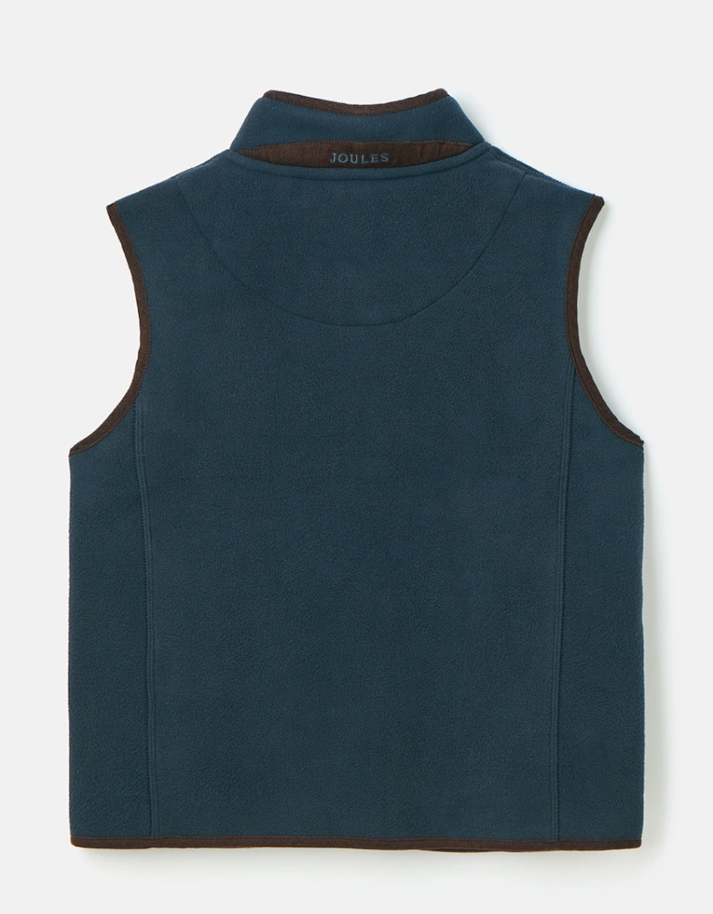 Boy's Coxton Fleece Gilet Navy