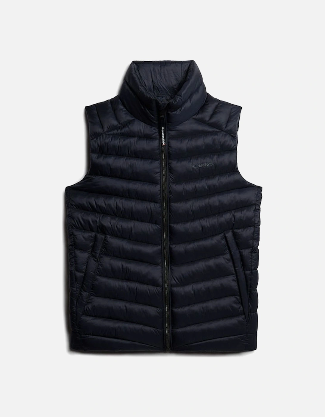 Men's Superdry Men's Fuji Sport Padded Gilet Eclipse Navy - Size: 42/Regular