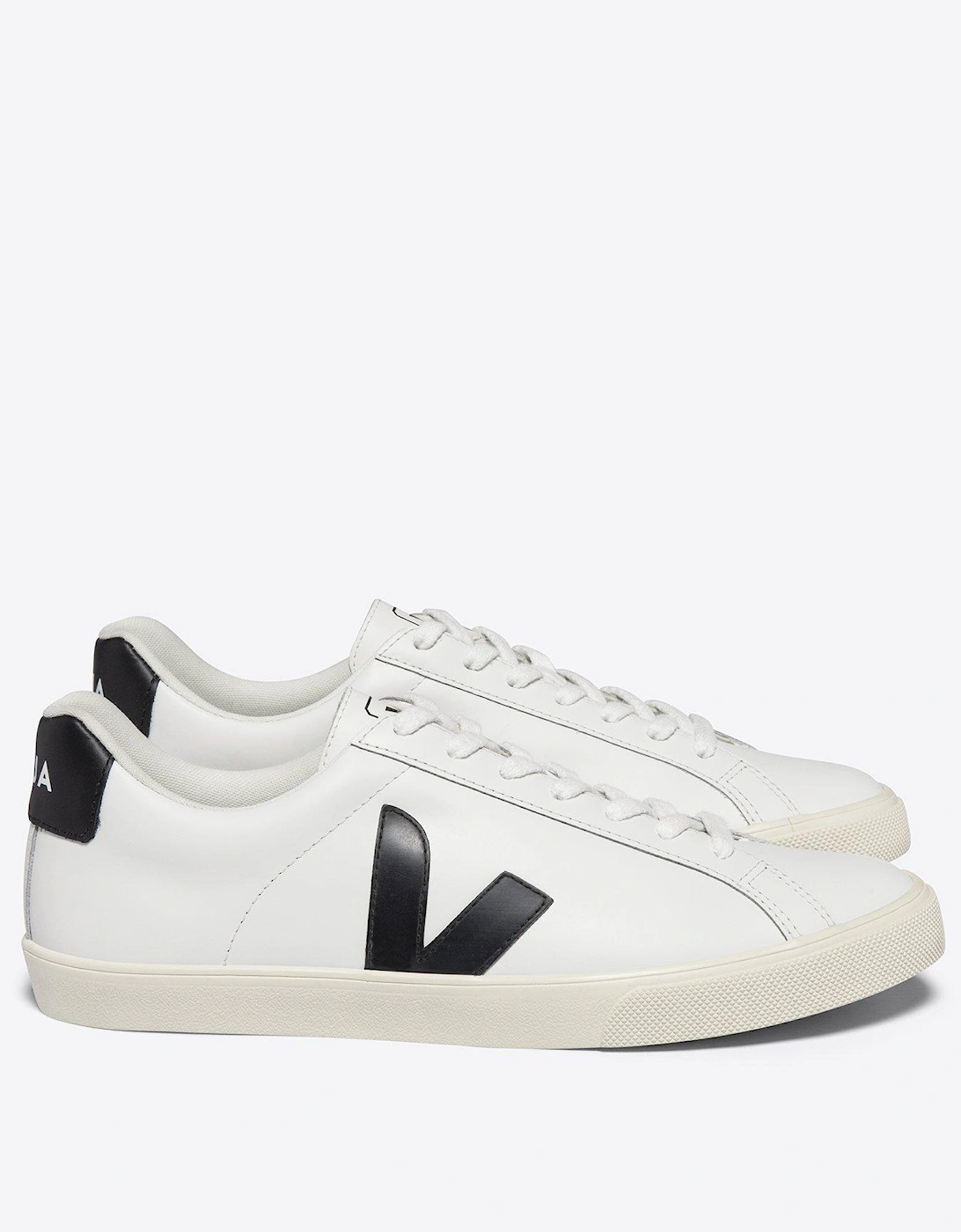 Womens Esplar Logo Trainers - White/Black, 5 of 4