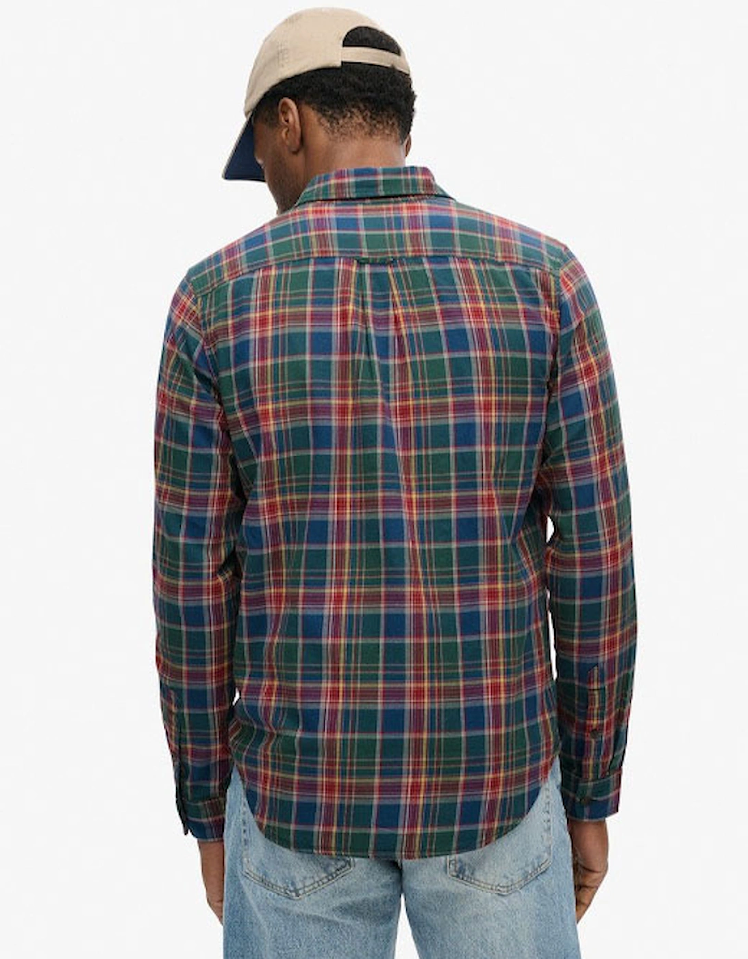 Men's Vintage Check Shirt Upstate Check Multi