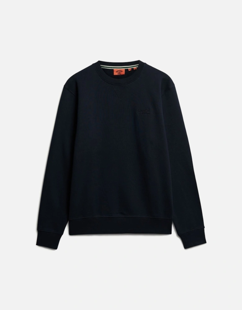 Men's Essential Logo Crew Sweatshirt Eclipse Navy