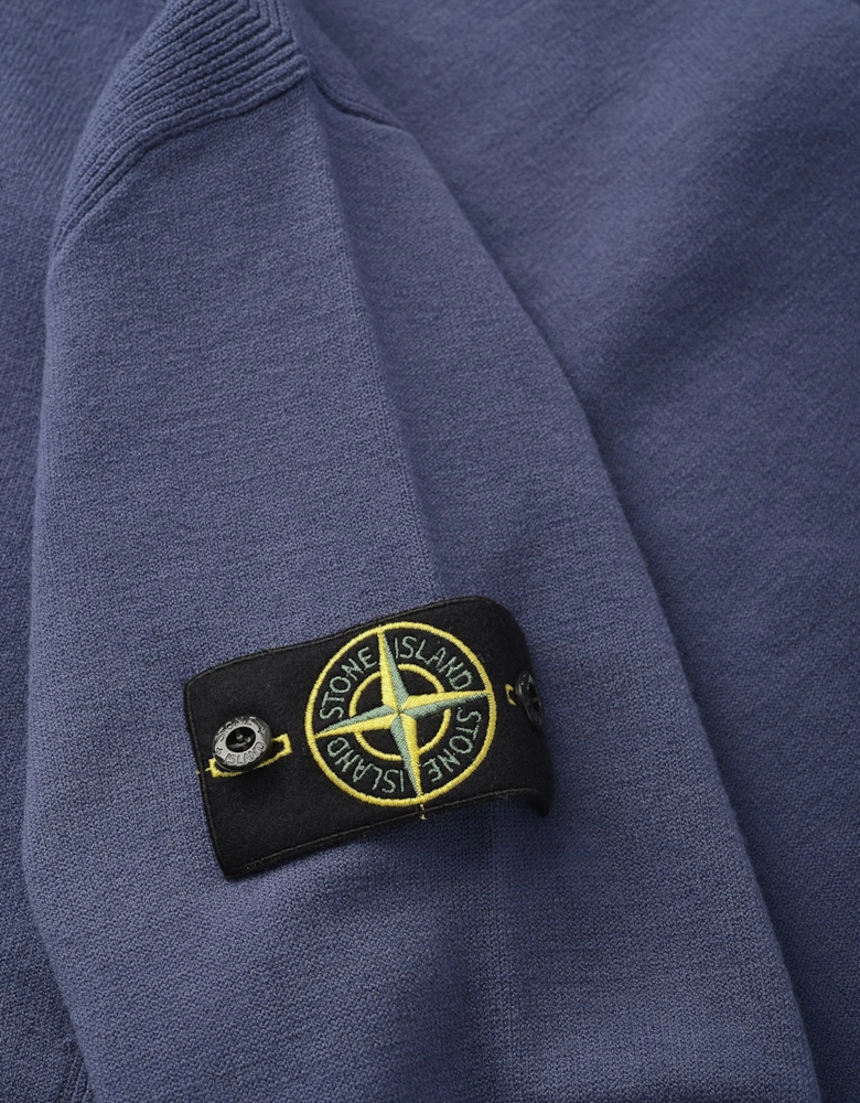 Compass Crewneck Sweater Blue