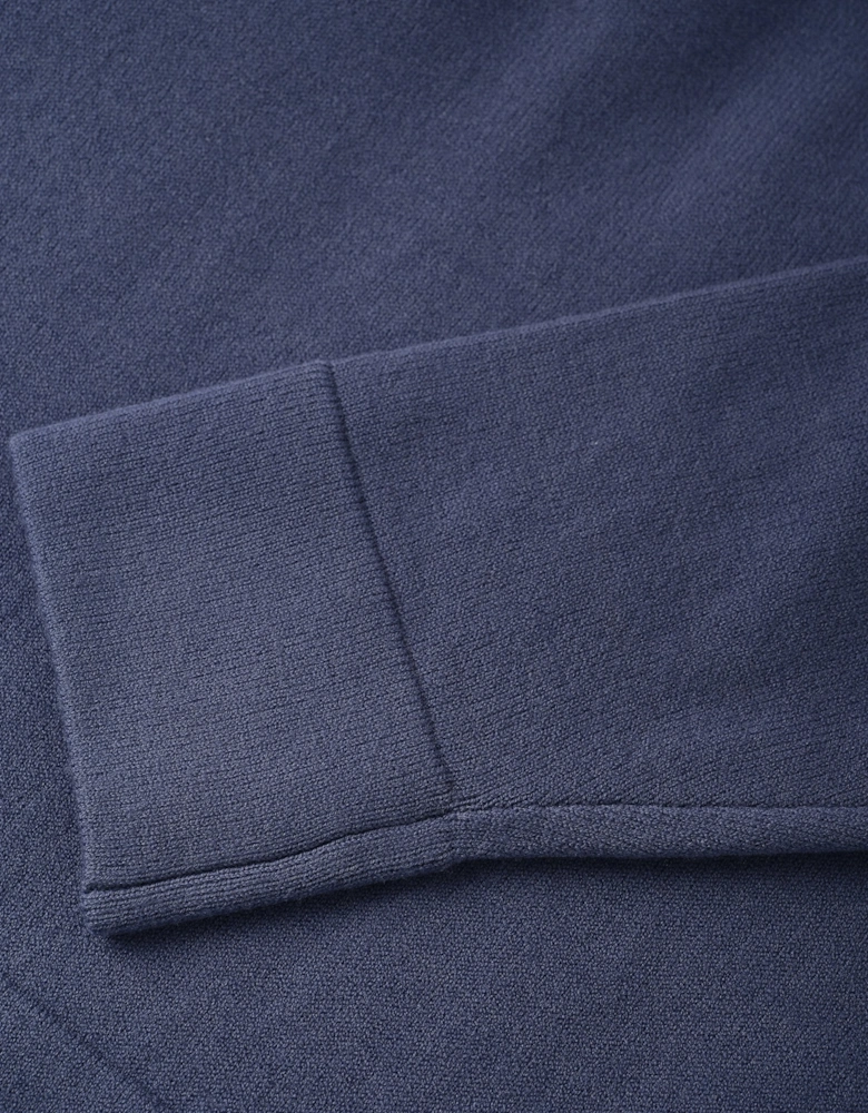 Compass Crewneck Sweater Blue