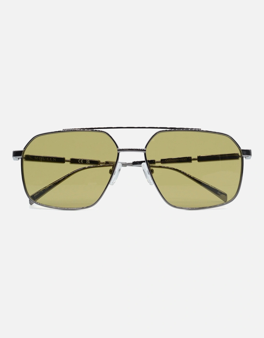 Rectangle Frame Sunglasses Silver, 5 of 4