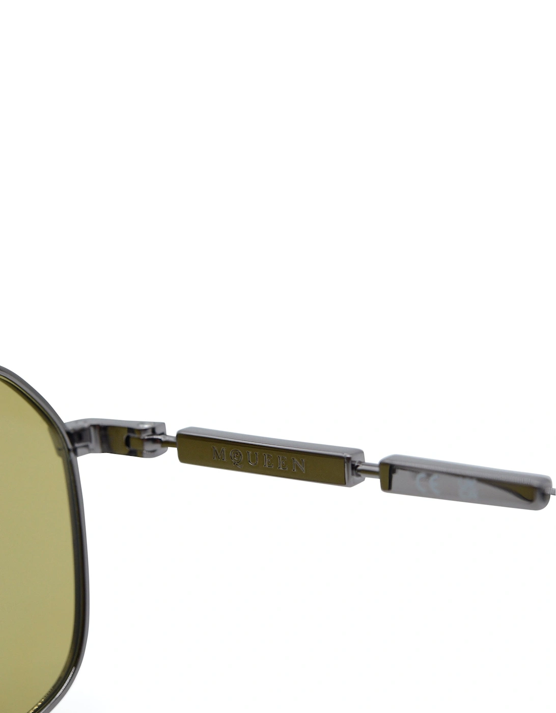 Rectangle Frame Sunglasses Silver