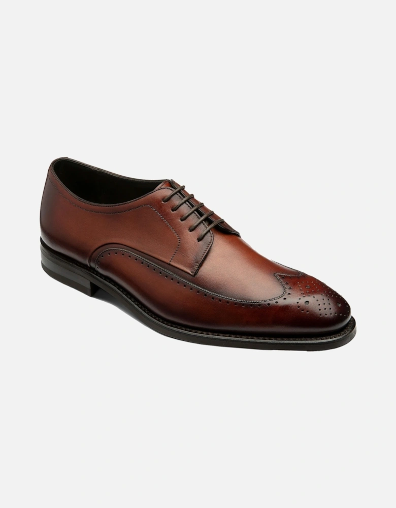 Bale Derby Punched Brogue Scotch Patina