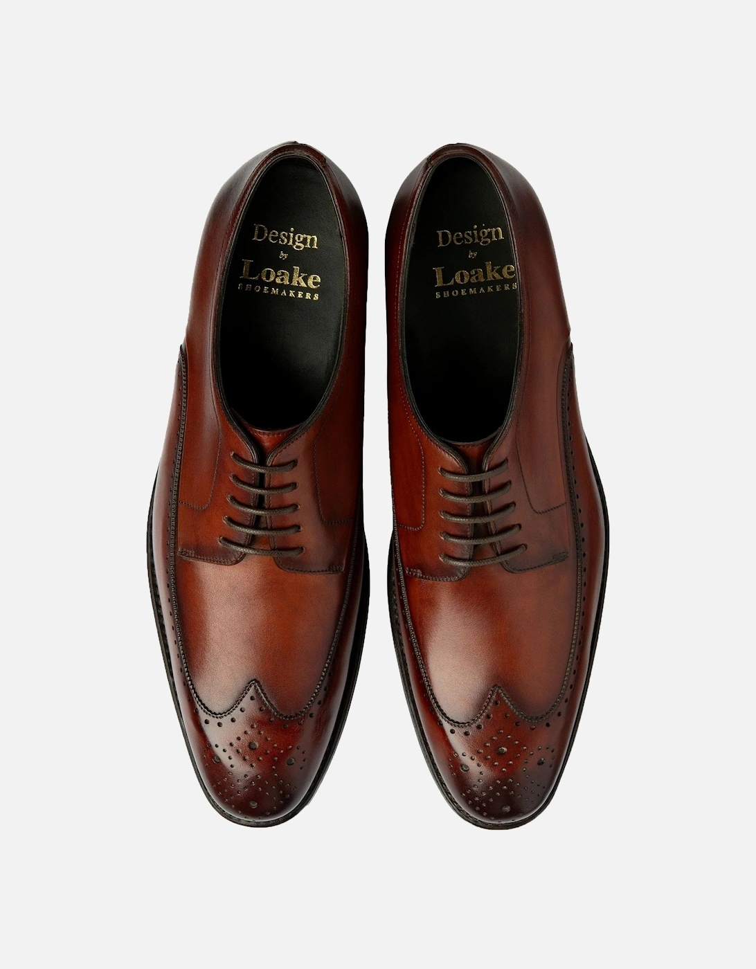 Bale Derby Punched Brogue Scotch Patina