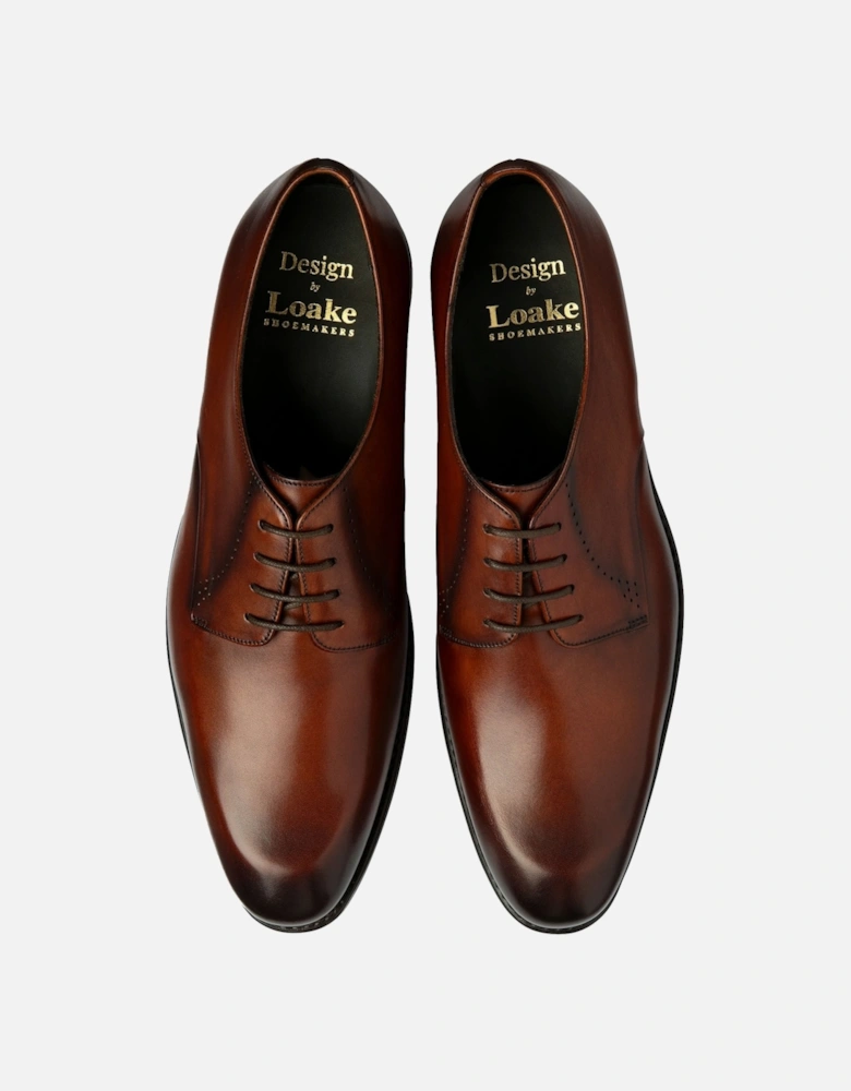 Gosling Plain Derby Shoe Scotch Patina