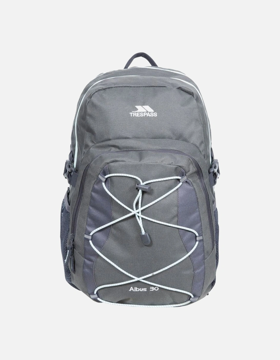 Trespass Unisex Black/Grey Albus 30 Litre Casual Rucksack/Backpack - Size: One Size