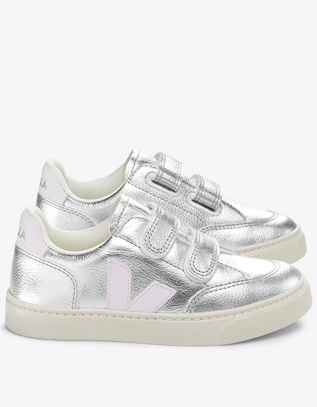 Girls Infant Small V-12 Trainers - Silver, 2 of 1