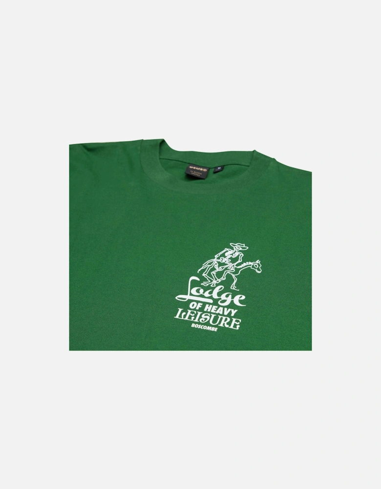 Boscombe Address T-Shirt - Hillside Green