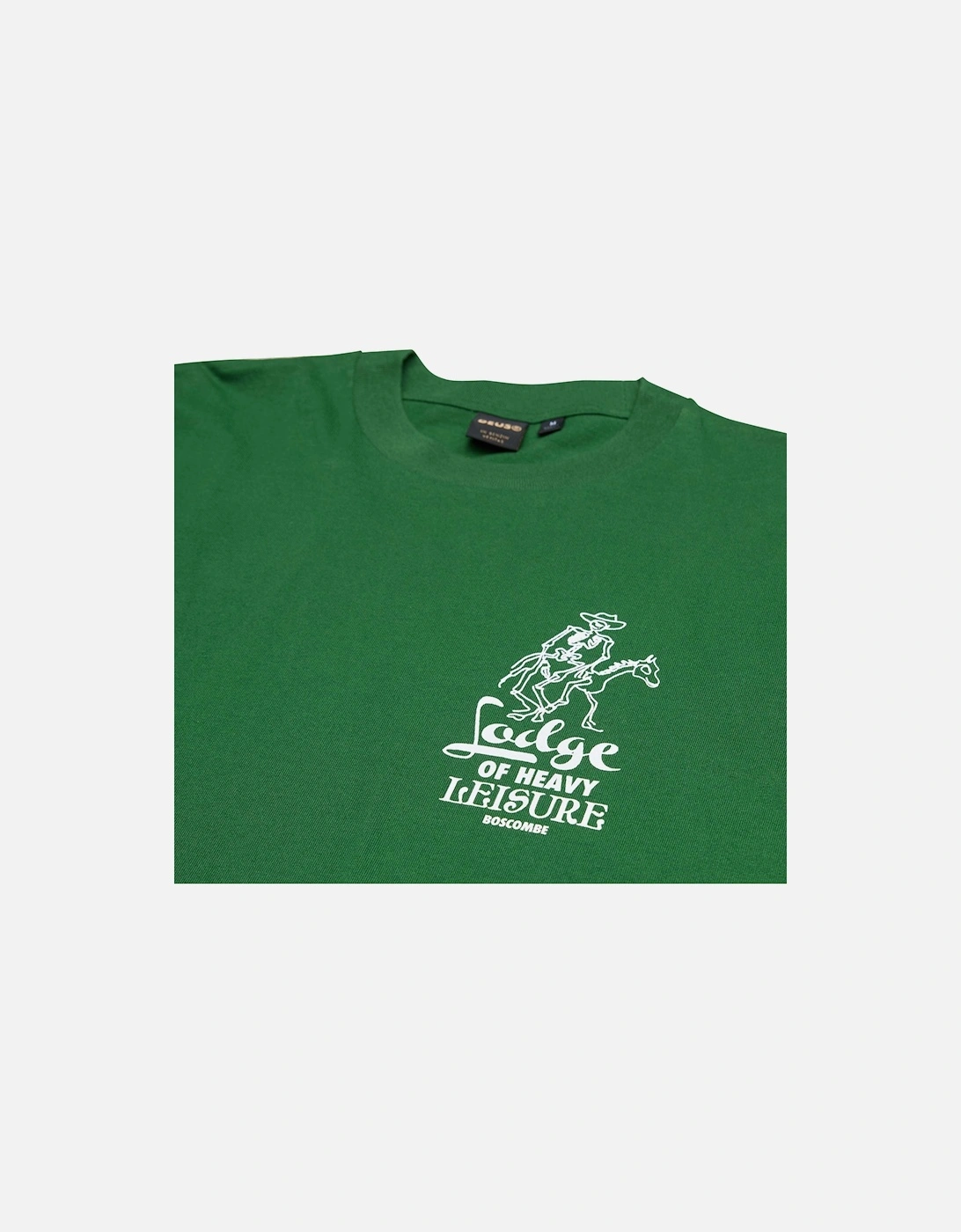 Boscombe Address T-Shirt - Hillside Green