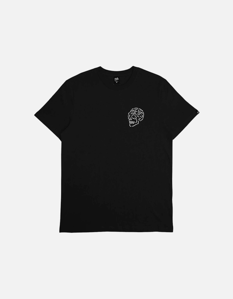 Venice Skull T-Shirt - Black