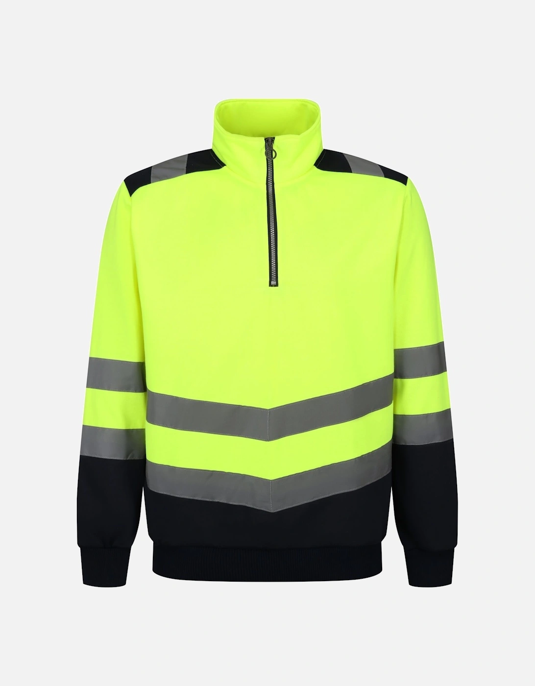 Mens Pro Hi-Vis Quarter Zip Top, 6 of 5