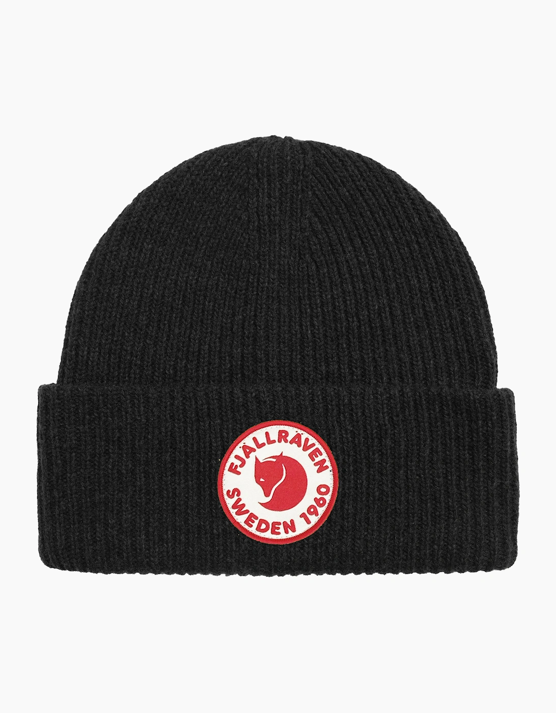 Fjallraven Unisex Black Fjällräven 1960 Logo Beanie