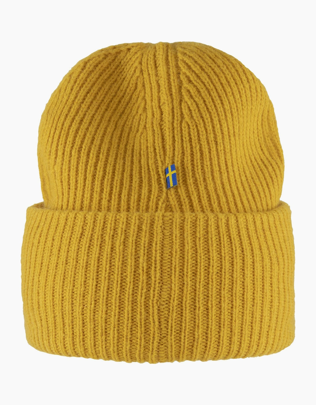 Fjallraven Unisex Yellow Fjällräven 1960 Logo Beanie