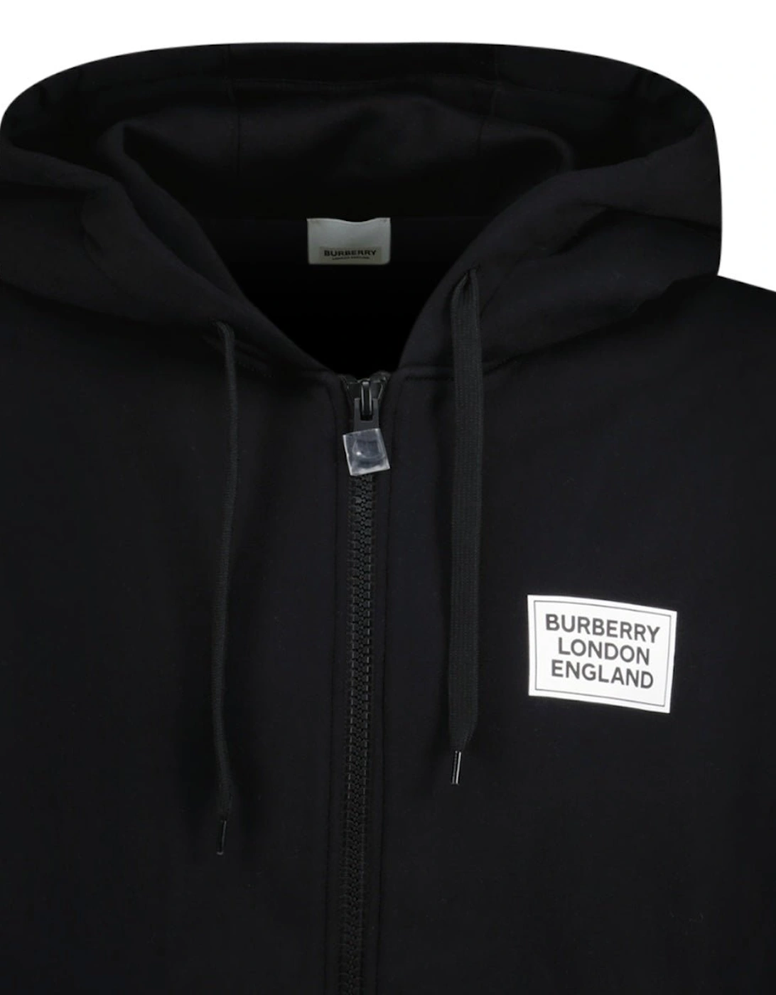 'Hove' Logo Hoodie Zip sweatshirt black