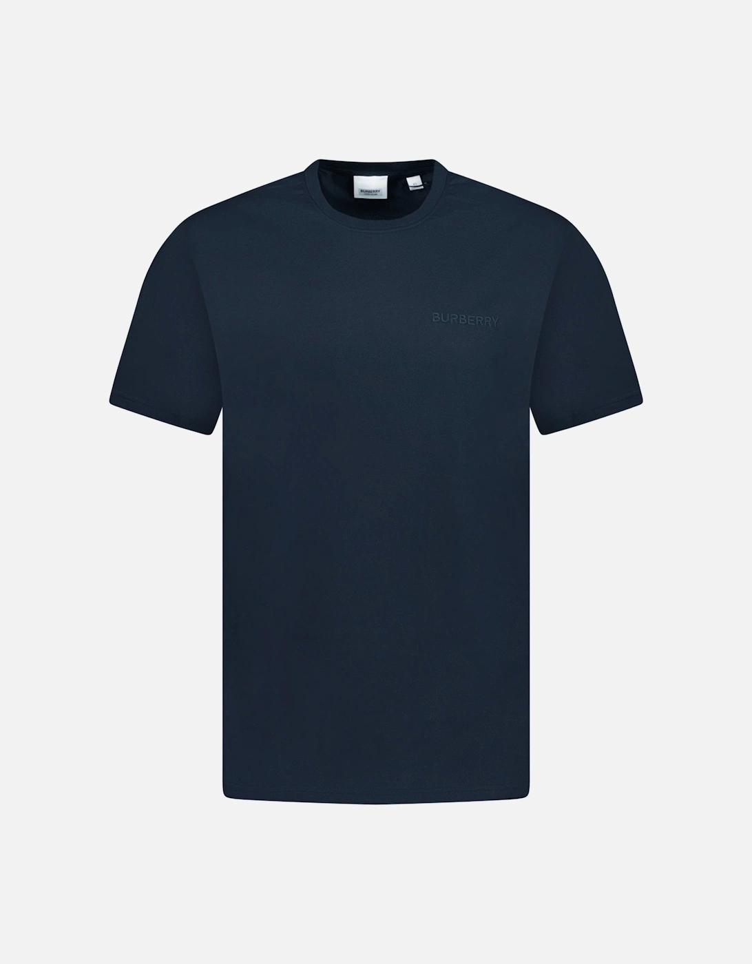 'Jenson' Crew Neck Logo T-Shirt Navy, 3 of 2