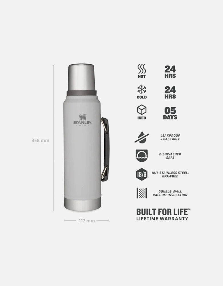 1L Classic Legendary Thermal Cold Water Bottle