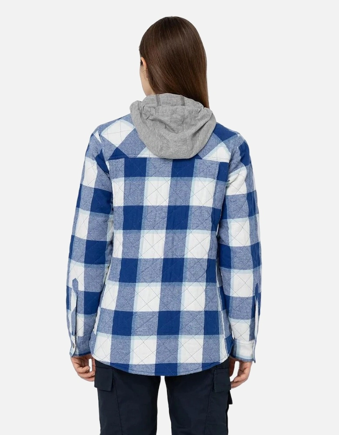 Womens/Ladies Flannel Shirt Jacket