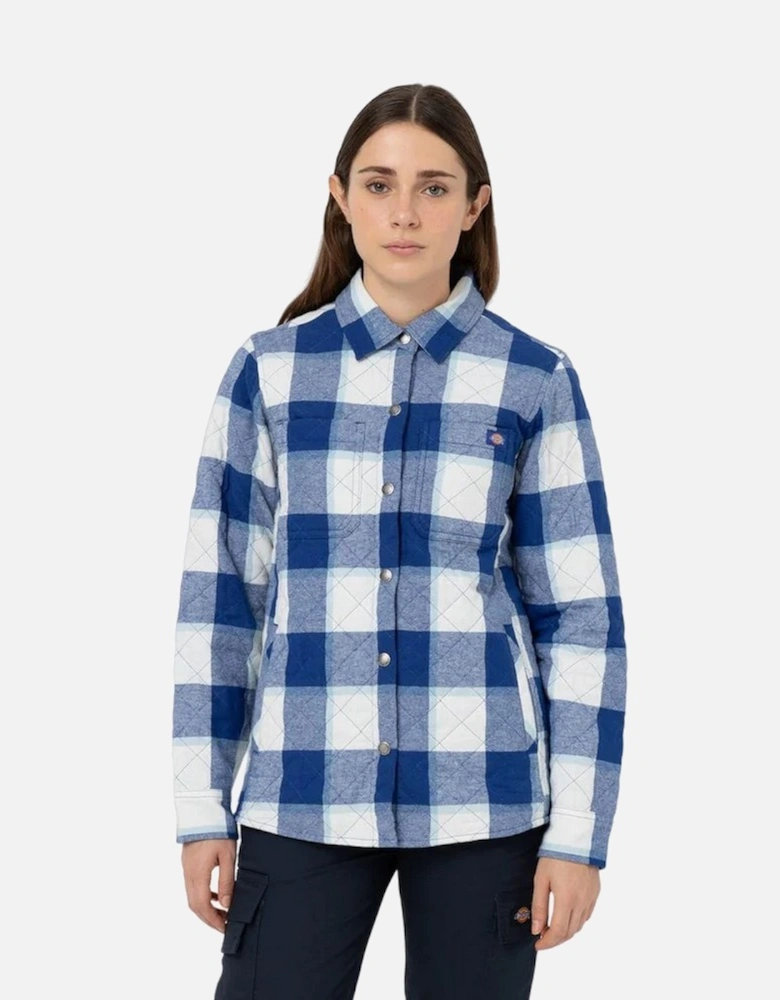 Womens/Ladies Flannel Shirt Jacket