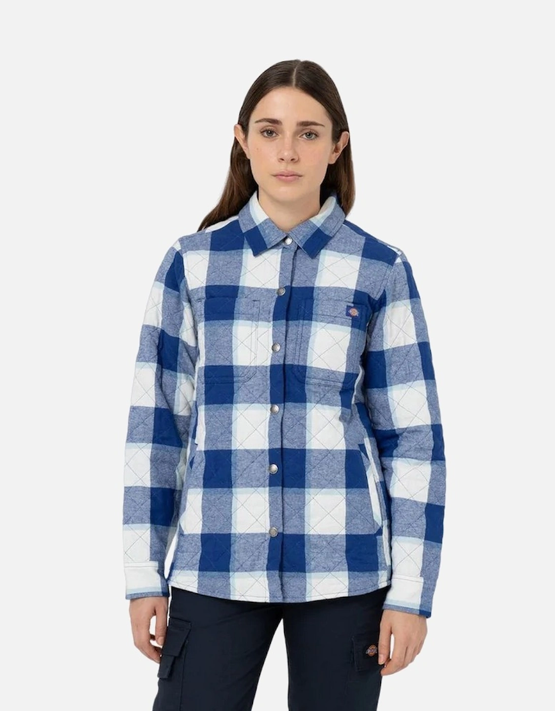 Womens/Ladies Flannel Shirt Jacket