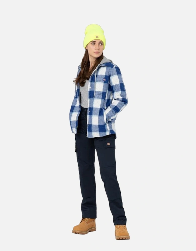 Womens/Ladies Flannel Shirt Jacket