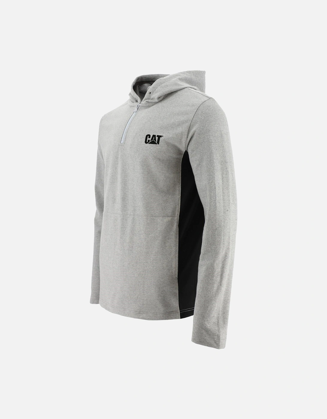 Mens Coolmax Quarter Zip Hoodie, 3 of 2