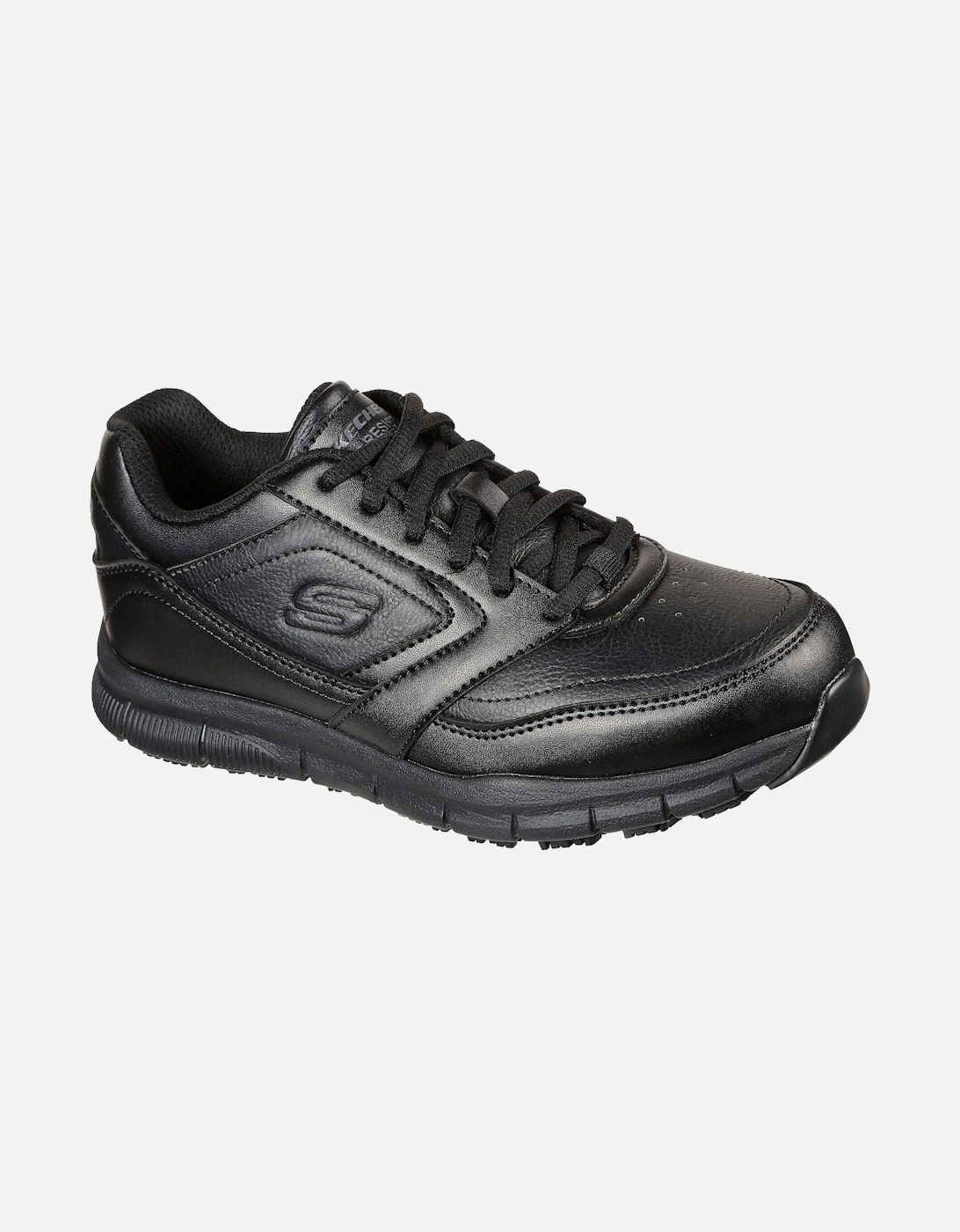 Women's Skechers Womens/Ladies Nampa Wyola Occupational Trainers - Black - Size: 7