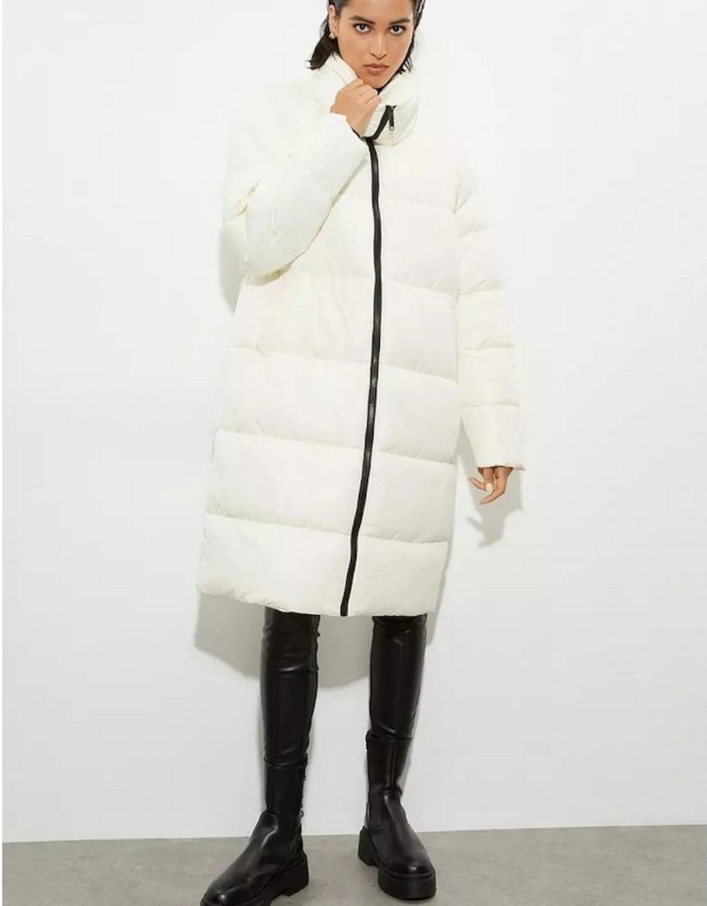 Womens/Ladies Padded Tall Long Coat