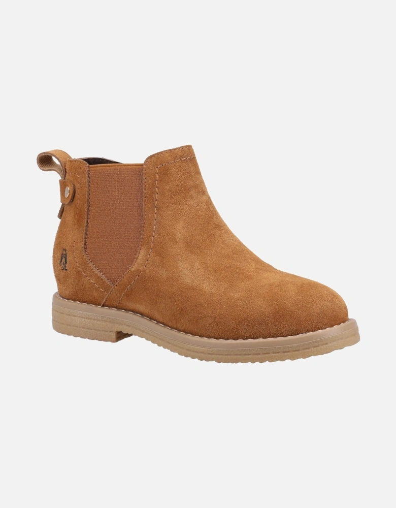 Girls Mini Maddy Suede Ankle Boots