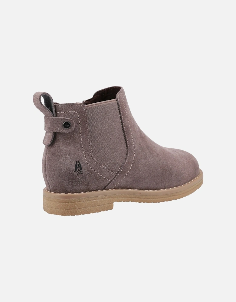 Girls Mini Maddy Suede Ankle Boots