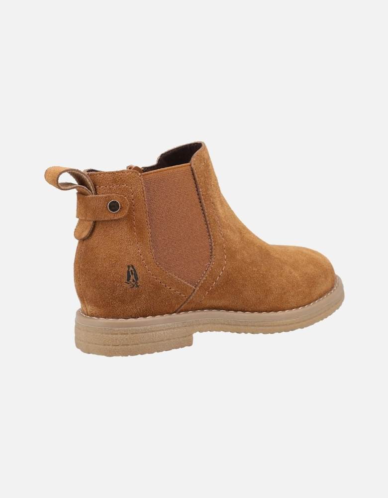 Girls Mini Maddy Suede Ankle Boots