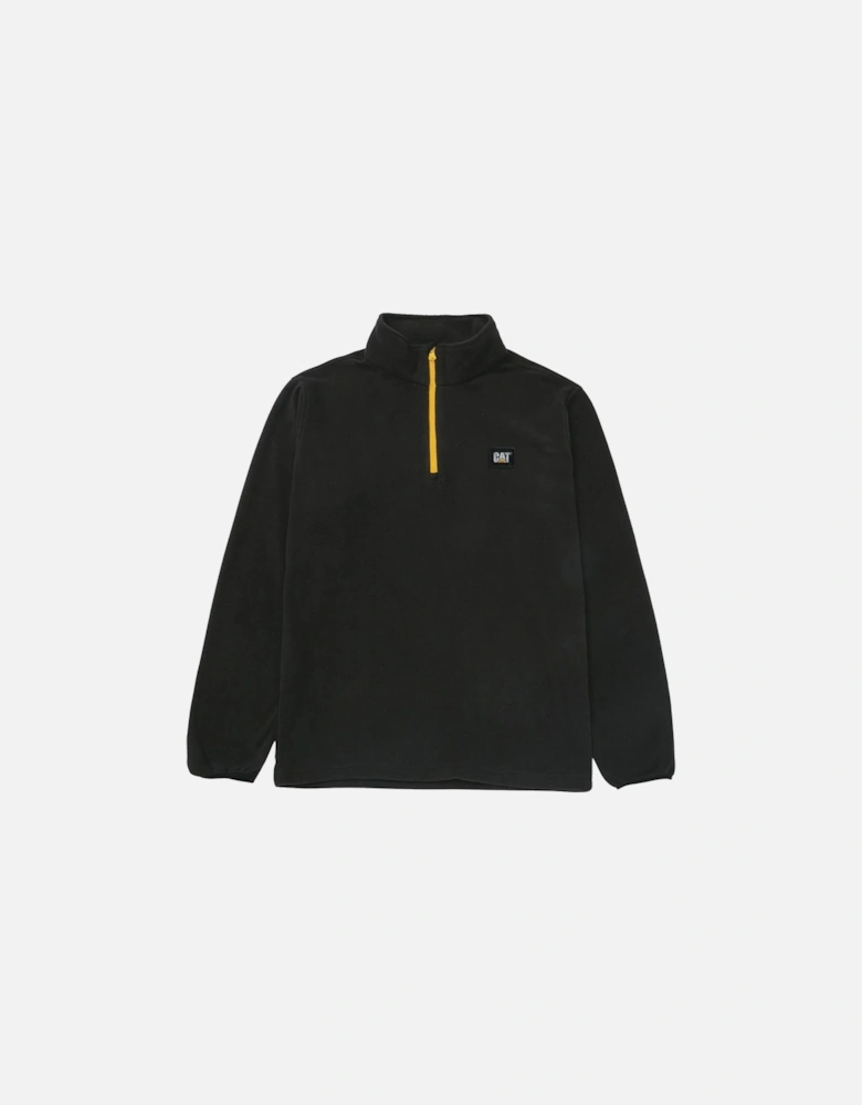 Mens Quarter Zip Fleece Top