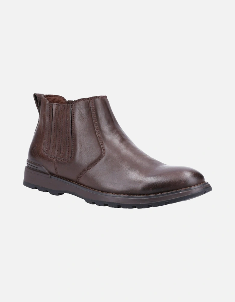 Mens Gary Leather Chelsea Boots