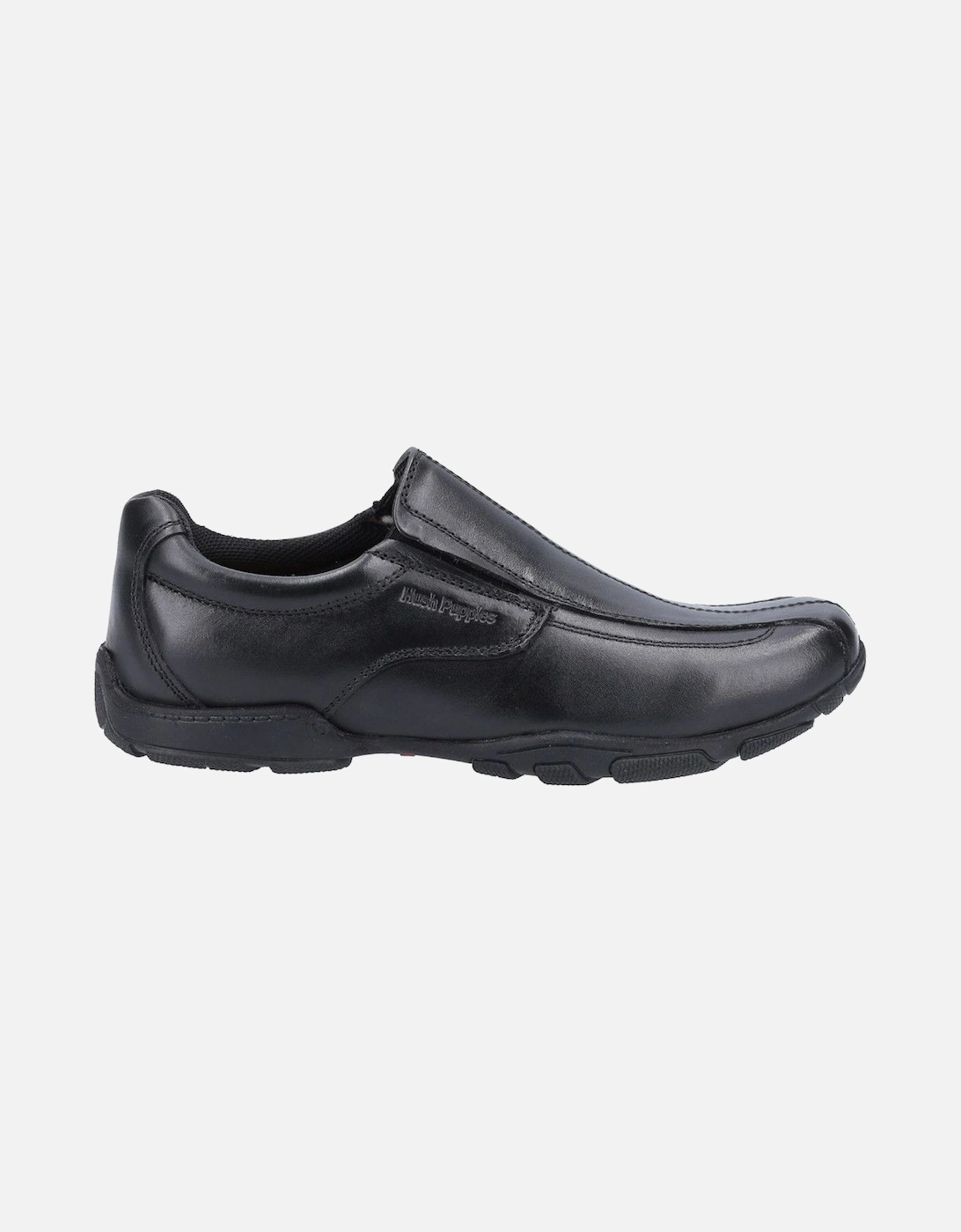 Boys Elijah Senior Leather School Shoes