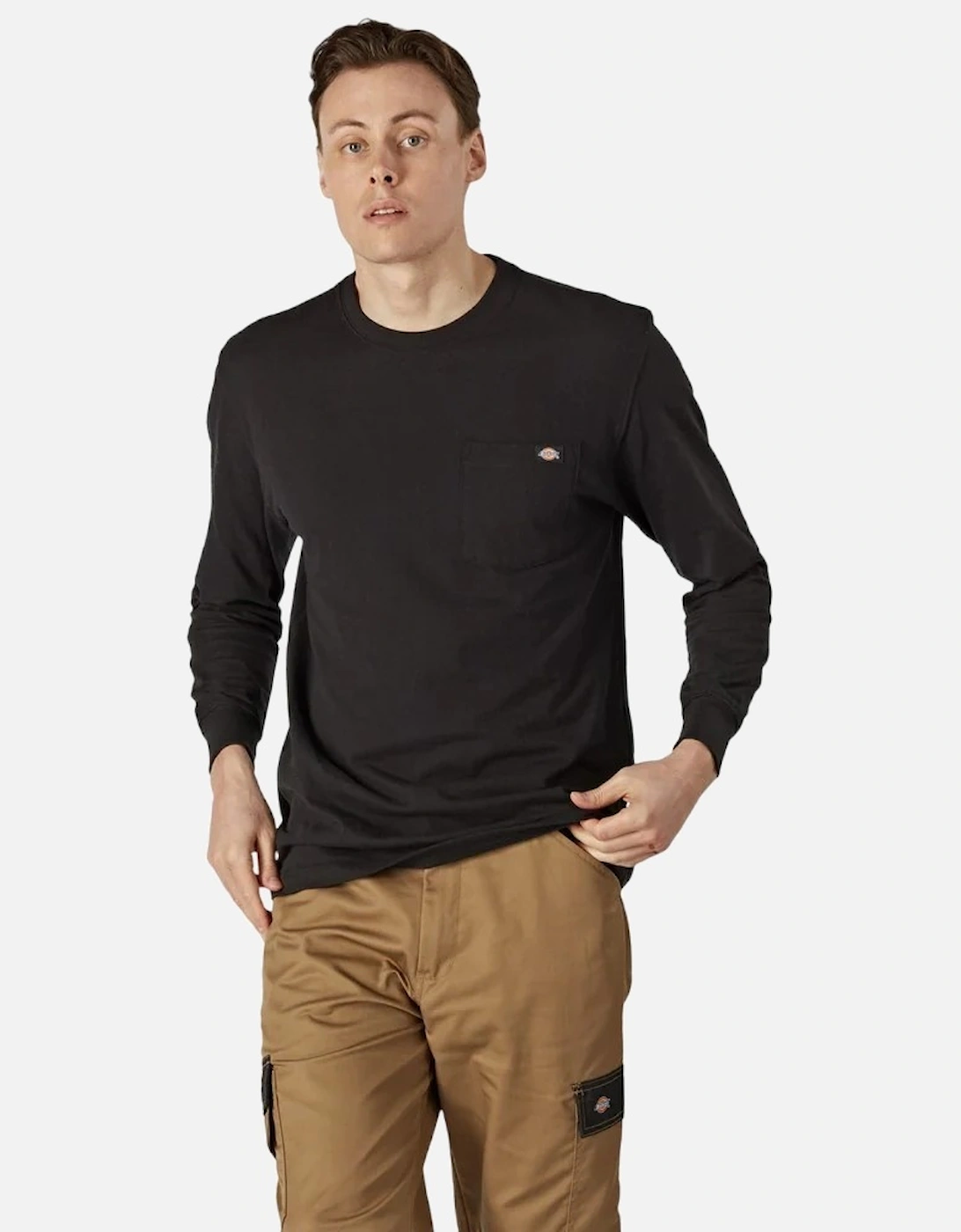 Mens Luray Pocket Long-Sleeved T-Shirt