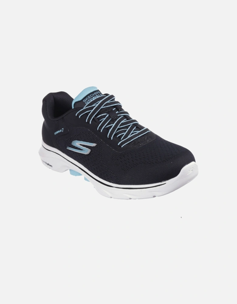 Skechers Womens/Ladies GO WALK 7 - Cosmic Waves Trainers