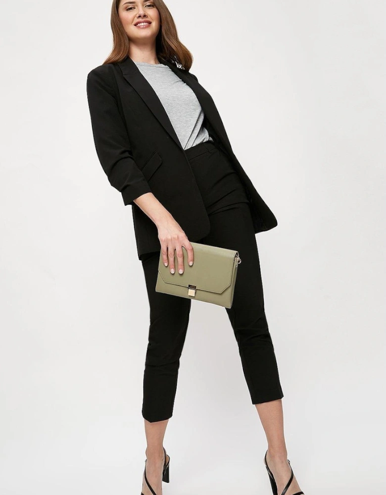 Womens/Ladies Ruched Tall Blazer