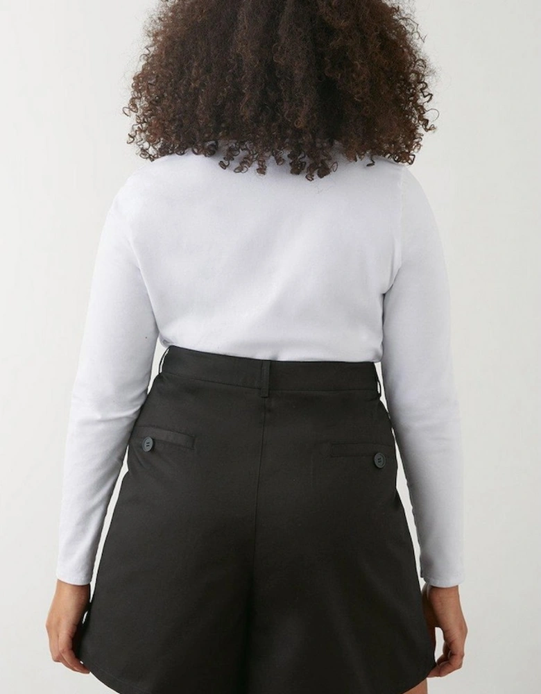Womens/Ladies Poplin Shorts
