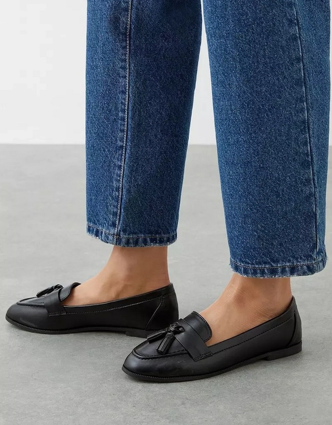 Womens/Ladies Lennie Tassel Wide Loafers