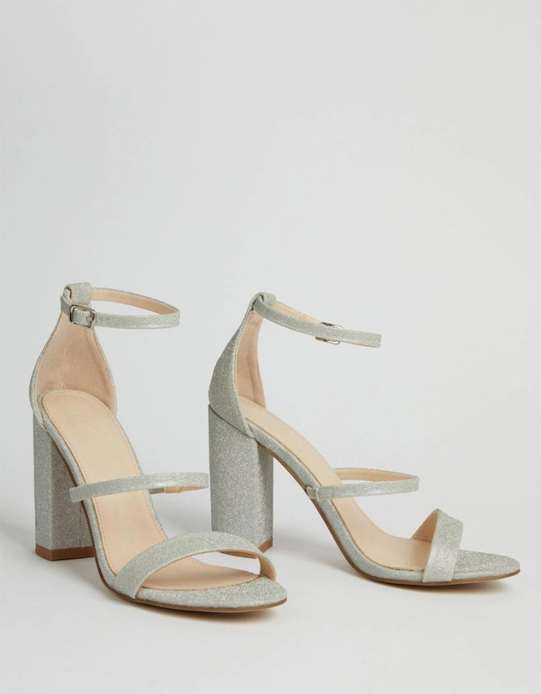 Womens/Ladies Evie Block Heel Sandals