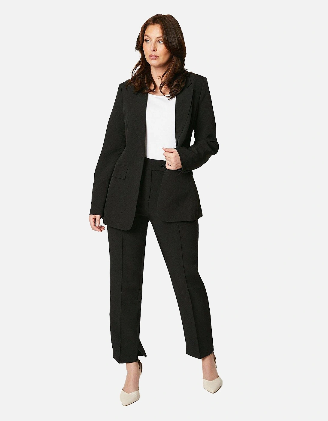 Womens/Ladies Single-Breasted Blazer