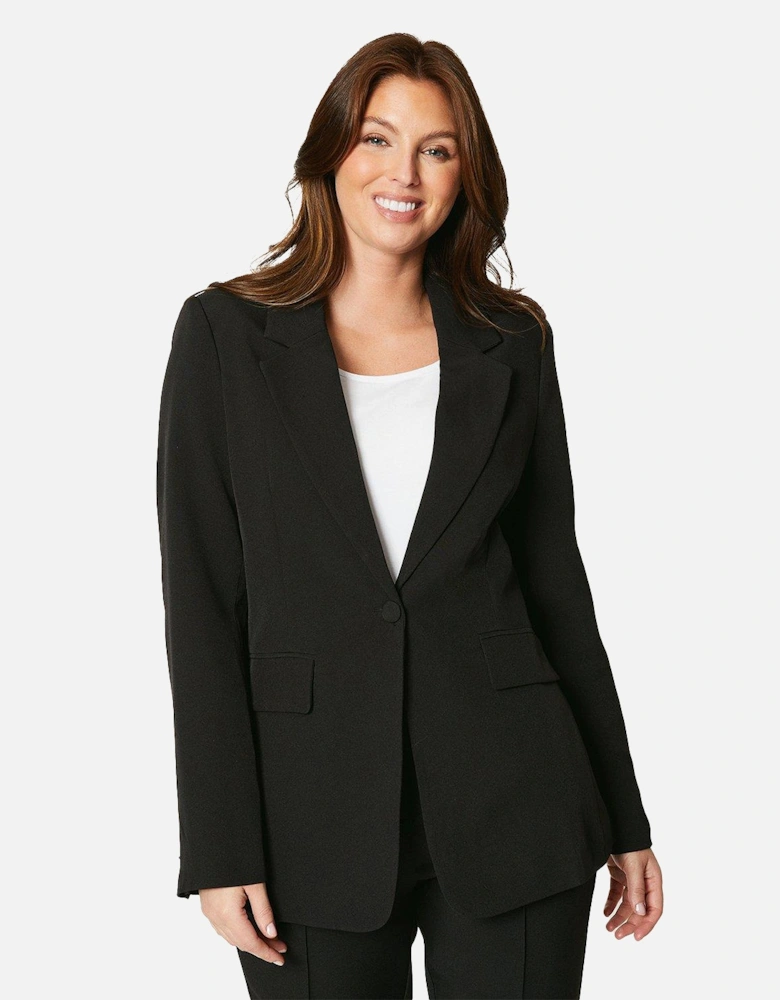 Womens/Ladies Single-Breasted Blazer