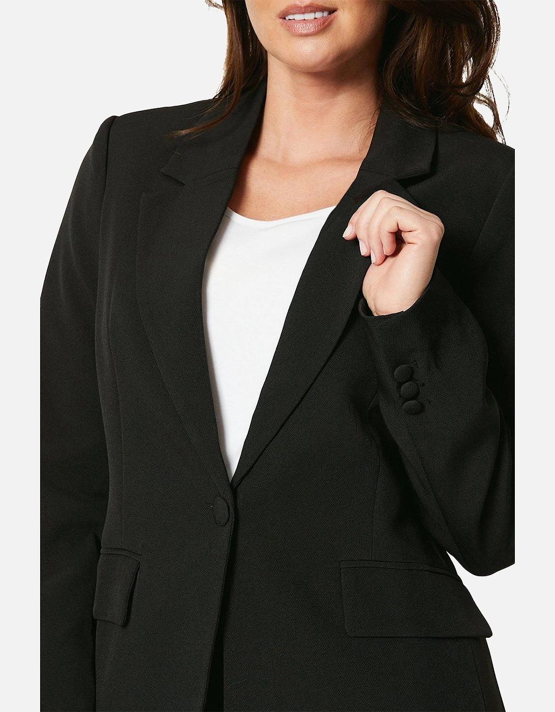 Womens/Ladies Single-Breasted Blazer