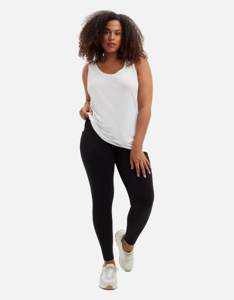 Womens/Ladies Plus Leggings (Pack of 2)