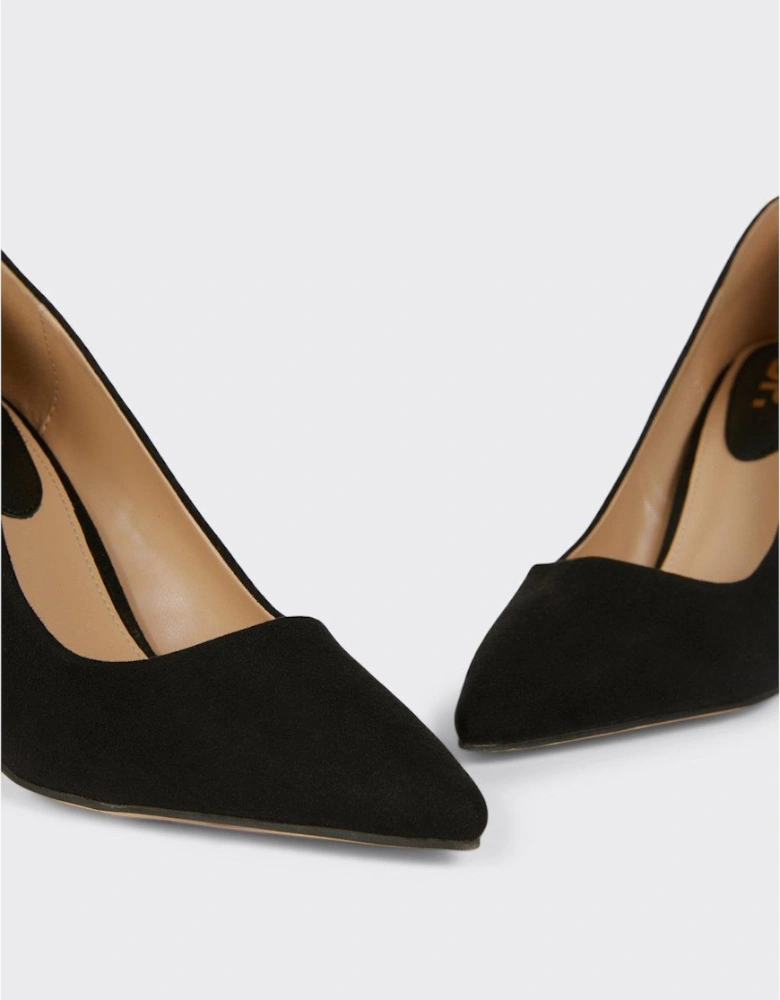 Womens/Ladies Dash Pointed Wide Court Shoes