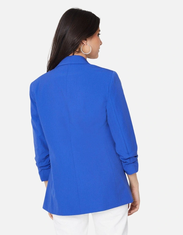 Womens/Ladies Tall Ruched Blazer